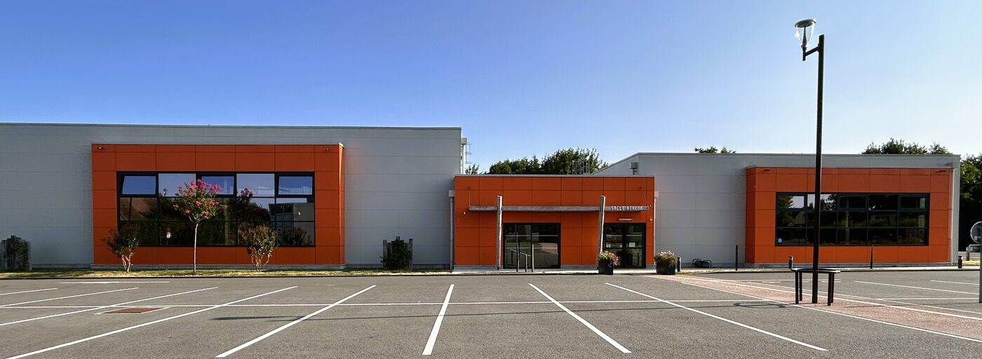 Salle Athéna (dojo + salle omnisports)