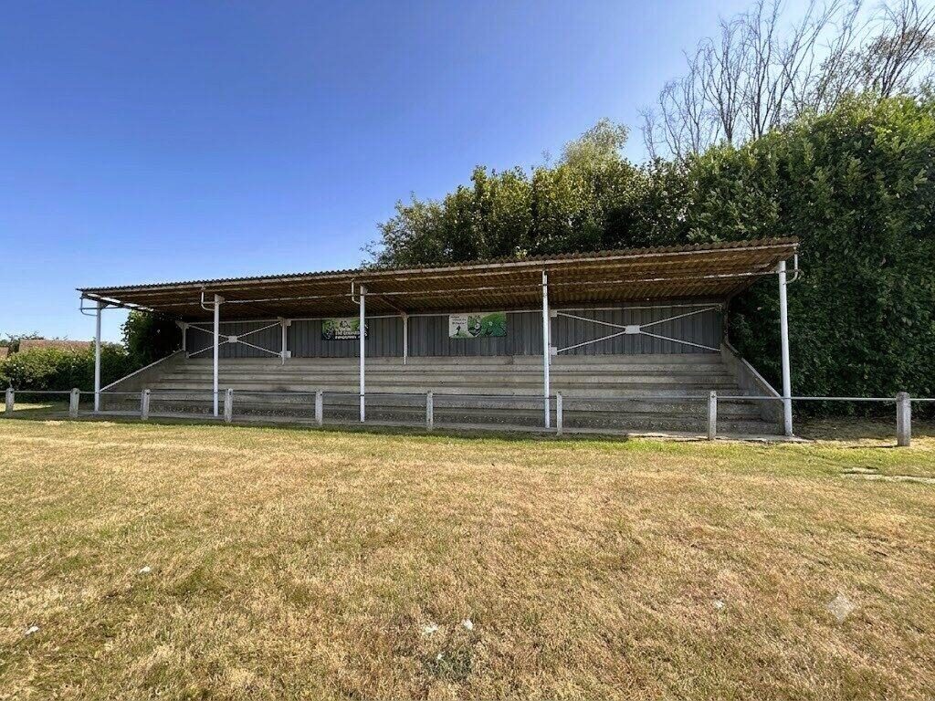 Stade de football tribunes